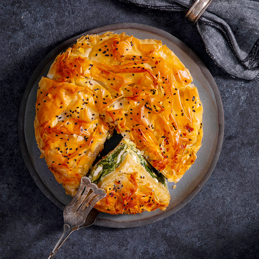 The New-Age Version of Classical Spanakopitta